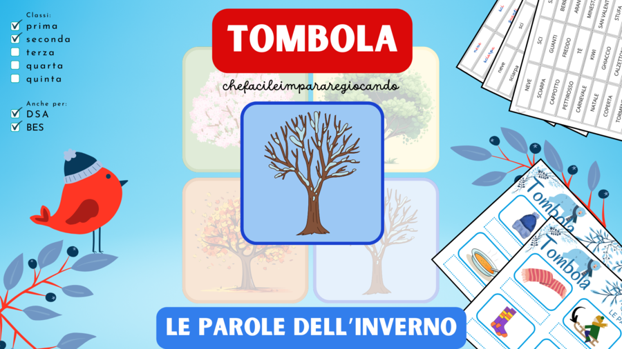 TOMBOLA: LE PAROLE DELL'INVERNO