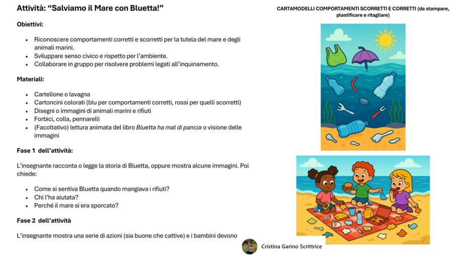 SALVIAMO IL MARE CON BLUETTA