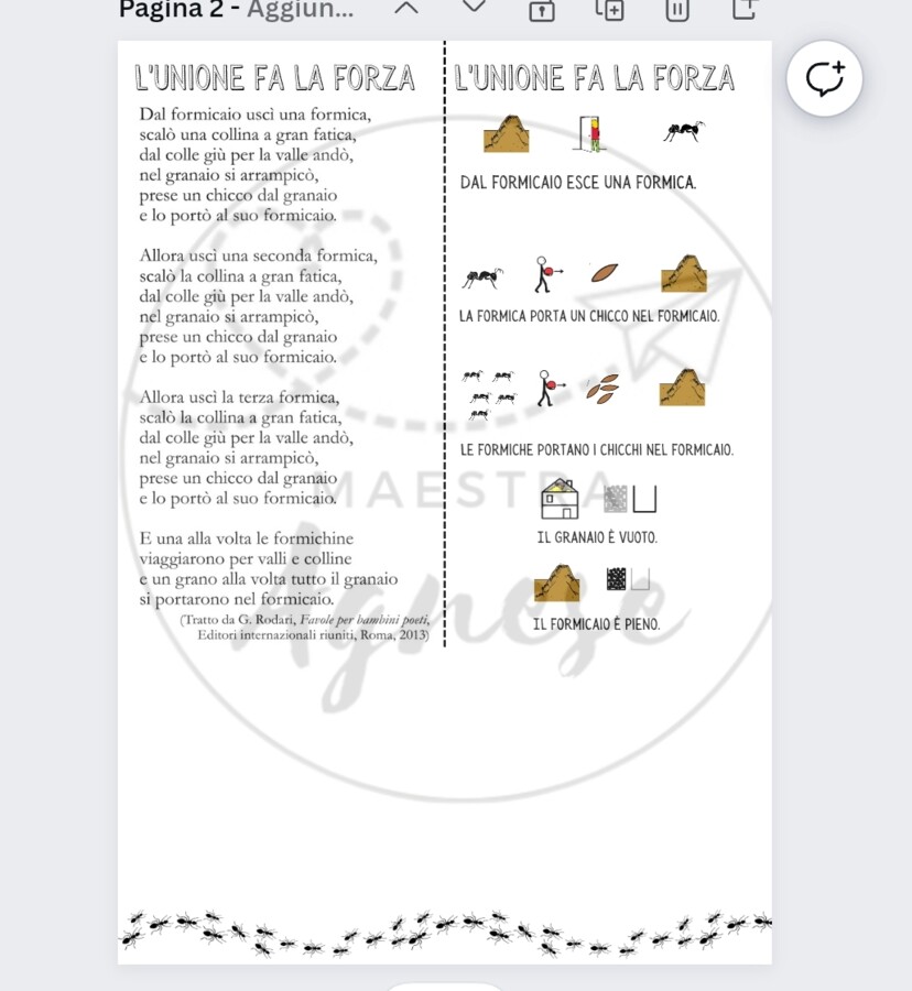 Cartellone incarichi di classe