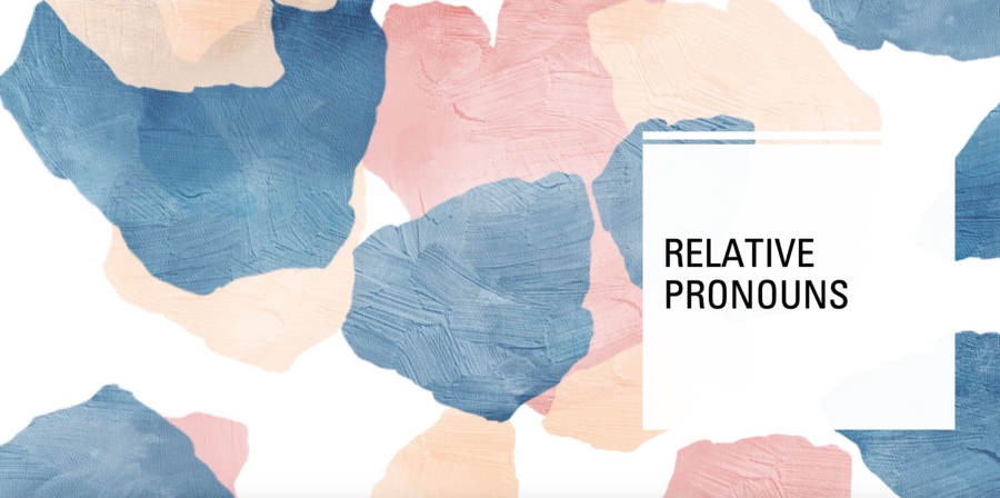 Pronomi relativi - Relative pronouns