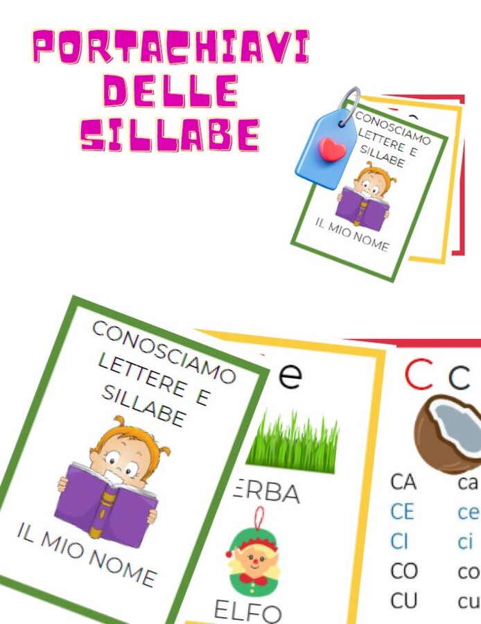 Portachiavi delle sillabe