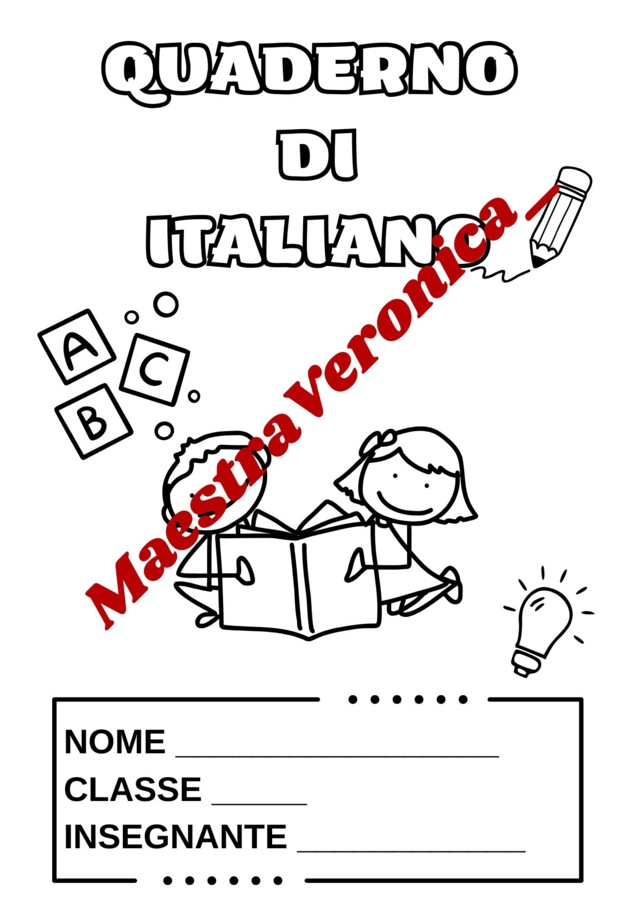 Copertine quaderni scuola