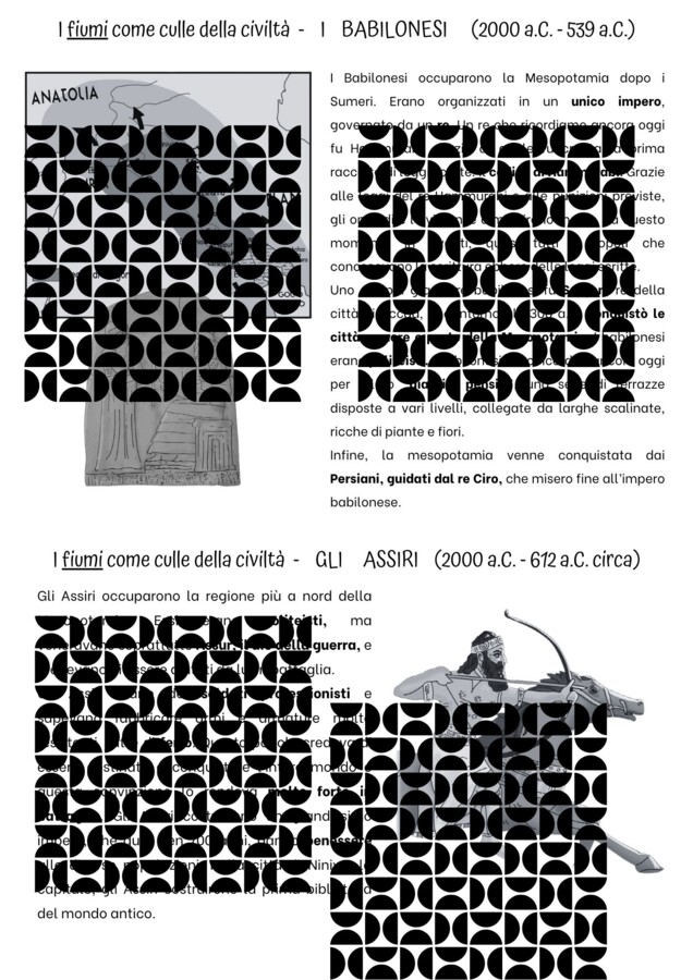 Didattica a stazioni storia classe quarta Sumeri Babilonesi Assiri Ittiti - ripasso