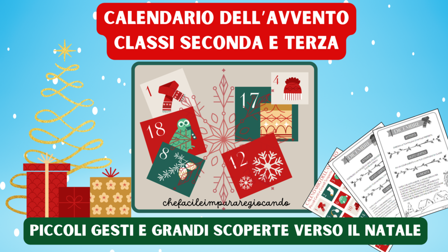 CALENDARIO DELL'AVVENTO - CLASSI SECONDA E TERZA