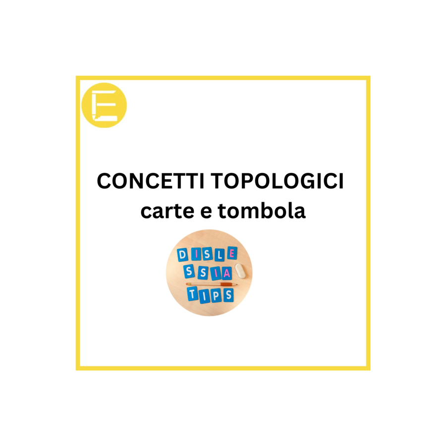 CONCETTI TOPOLOGICI carte e tombola