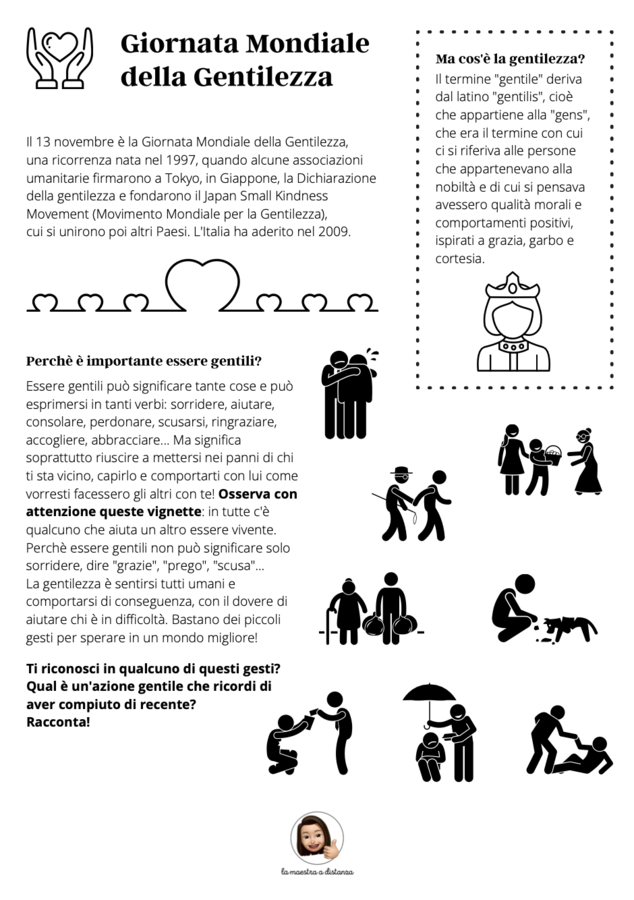 Giornata Mondiale della Gentilezza