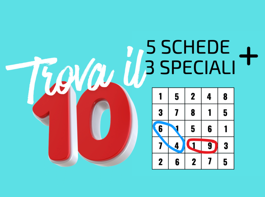 TROVA IL 10, DIVERTIRSI CON I NUMERI