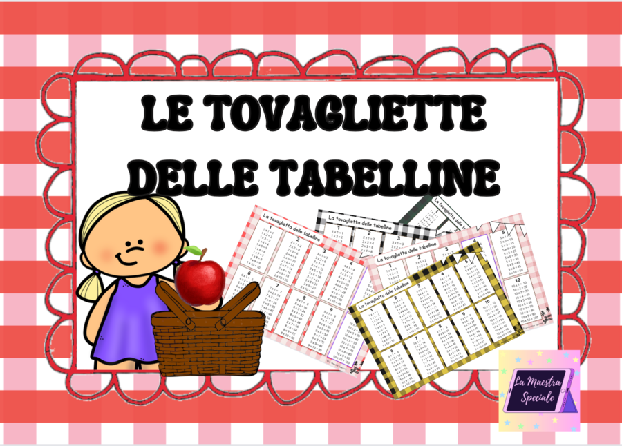LE TOVAGLIETTE DELLE TABELLINE