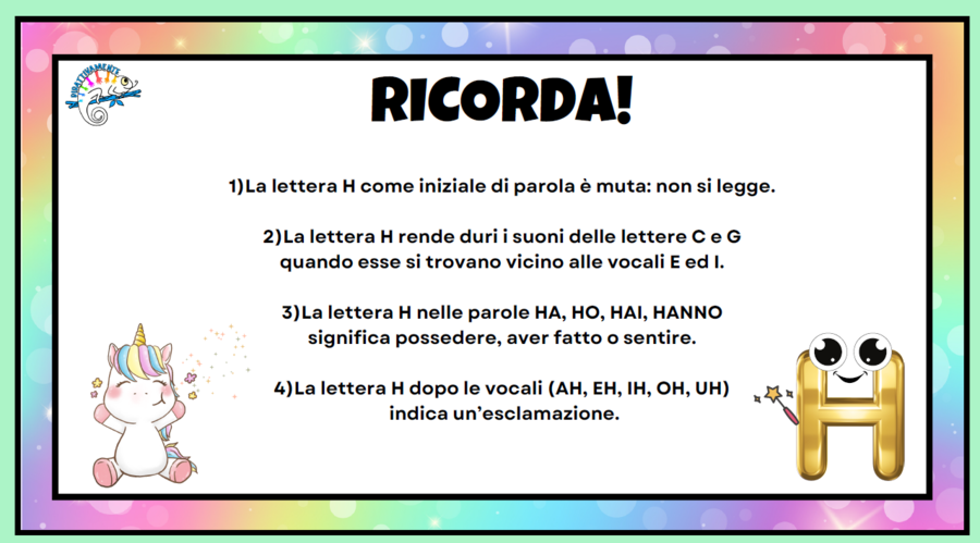 Le magie della lettera H