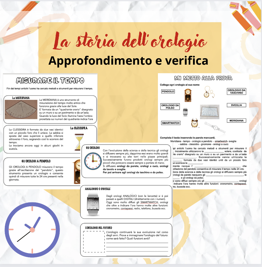 La storia dell'orologio