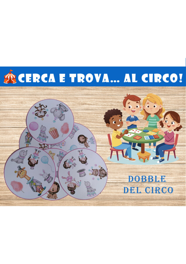🎪Cerca e Trova… al Circo!