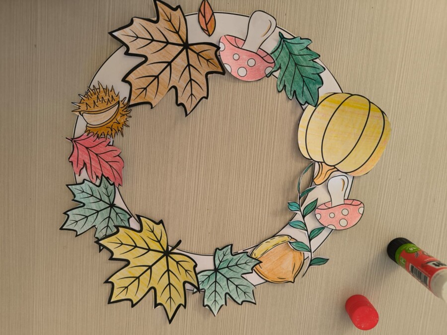 Ghirlanda d'autunno!