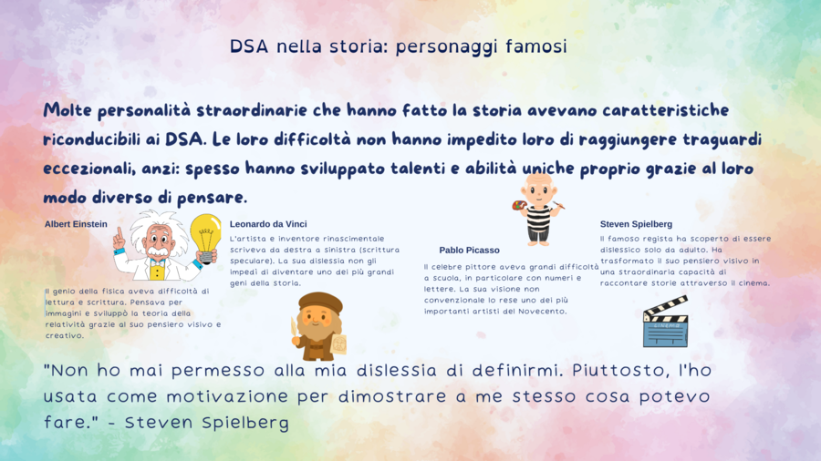 DSA : disturbi specifici di apprendimento