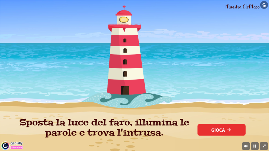 Sfida grammaticale tra i flutti del mare