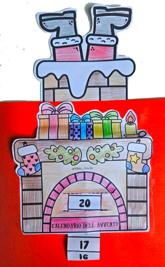 🎄 Lapbook "Aspettando il Natale" – Un progetto creativo per vivere la magia dell’attesa