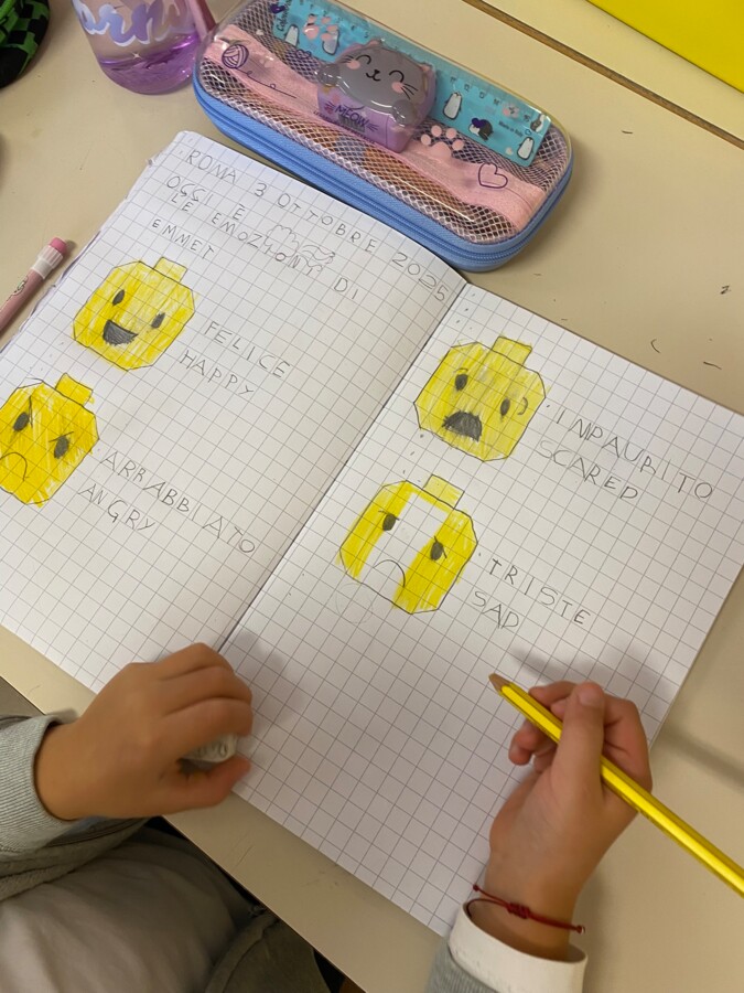 Dal Cuore al Quaderno: le nostre emozioni tra colori, parole e mattoncini LEGO