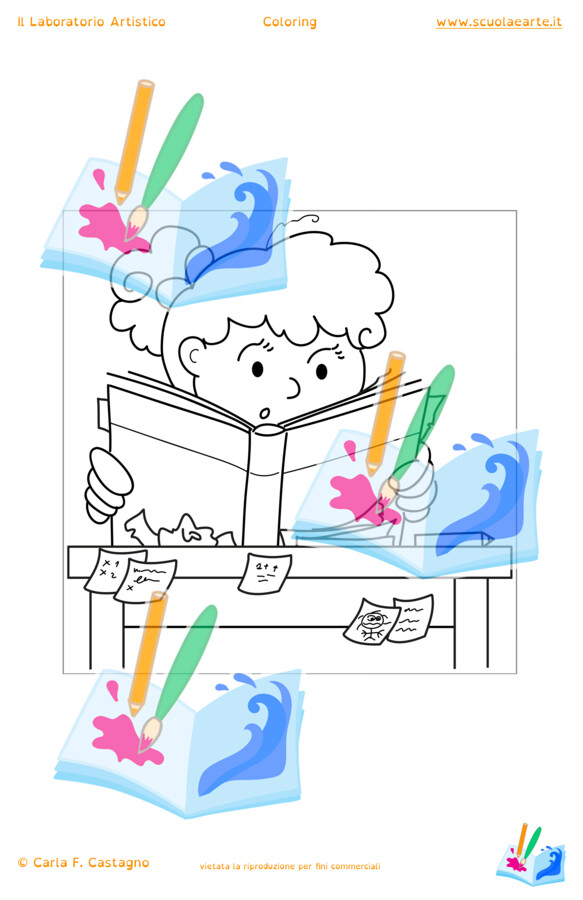 Stickers scuola