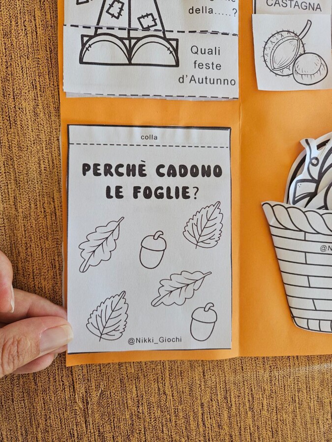 LAPBOOK sull'Autunno