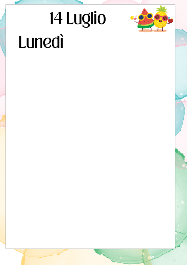 La mia agenda
