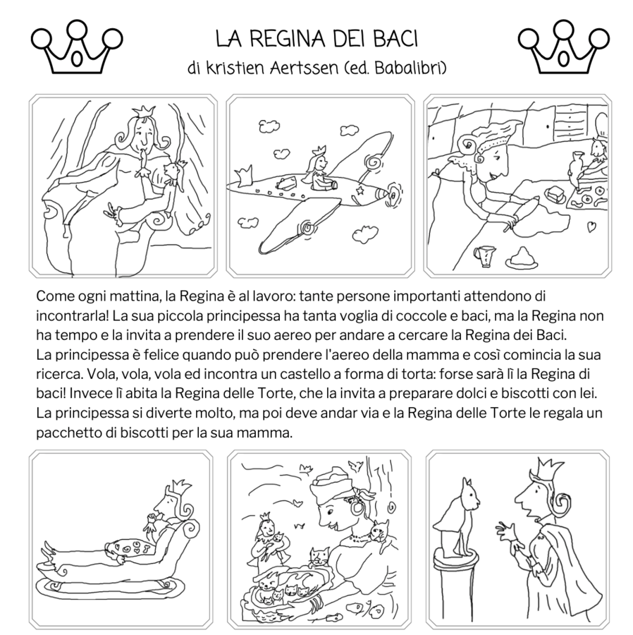 La regina dei baci - storia