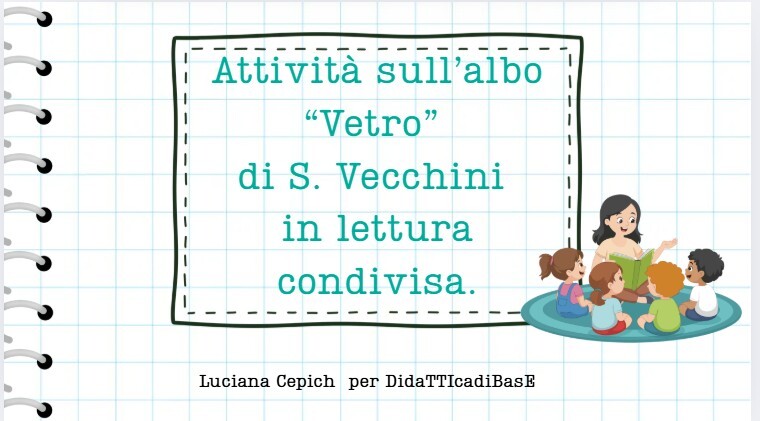 Attività con l'albo illustrato "Vetro"