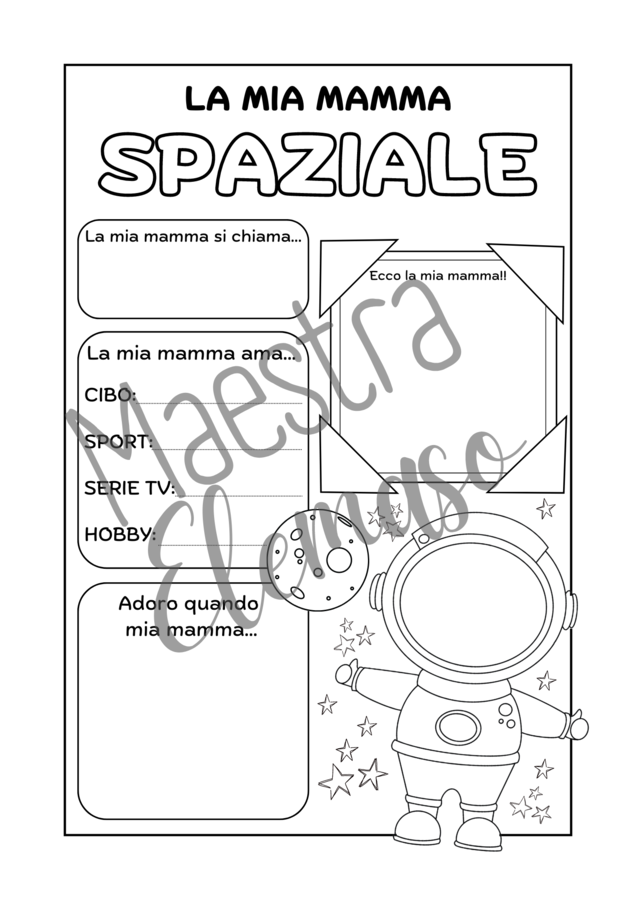 La mia mamma spaziale