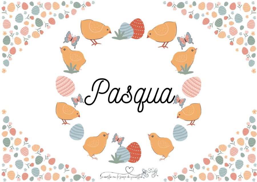 Pasqua - attività multidisciplinari per GIFTED
