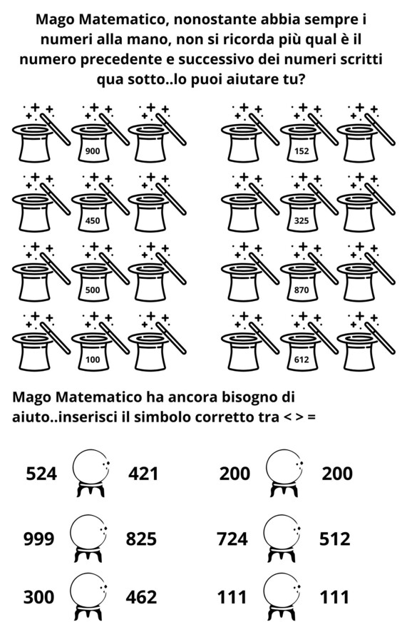 Il Magico Mondo di Mago Matematico - eserciziario completo per la seconda elementare