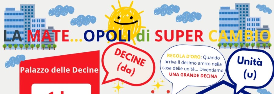 Poster "MATE...OPOLI di SUPER CAMBIO"