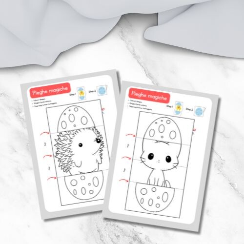 Lavoretto di Pasqua per bambini – Uova a sorpresa