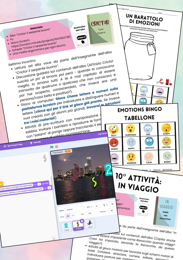 In viaggio verso la scuola primaria con gli albi illustrati - Pack di attività per progetti di continuità infanzia/primaria o per l'accoglienza in classe prima