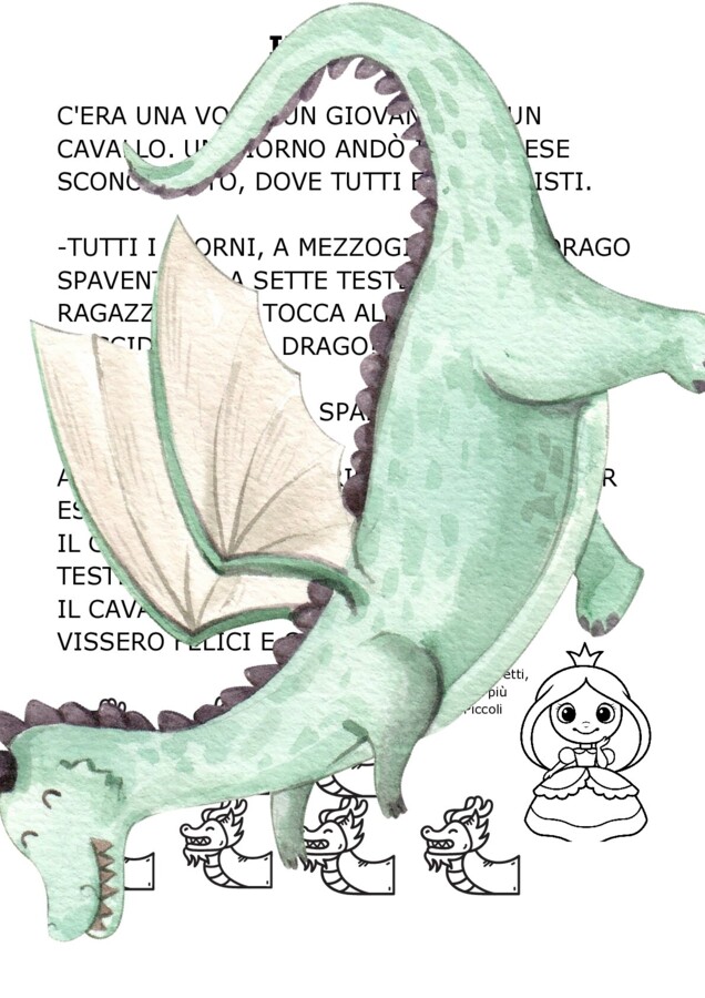 FIABA: attività di LETTURA E COMPRENSIONE: lavoro facilitato per bambini con PEI