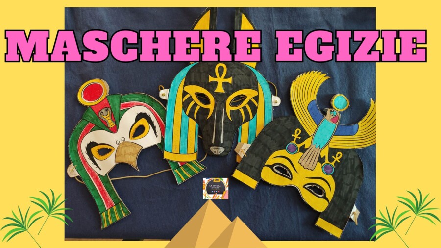 Laboratorio "LE MASCHERE EGIZIE" - Pdf gratuito + videolezione delle divinità