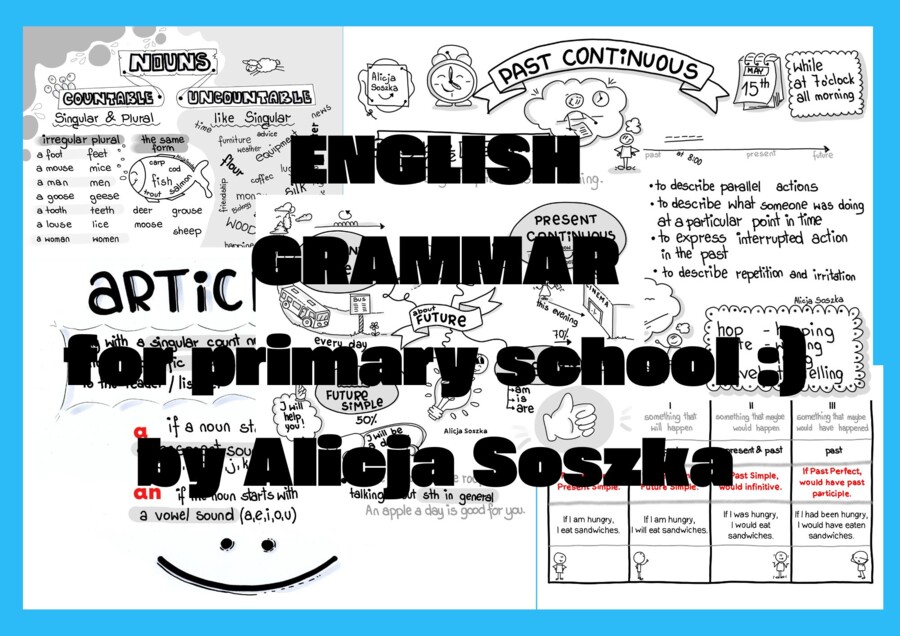 ENGLISH GRAMMATICS for elementary school