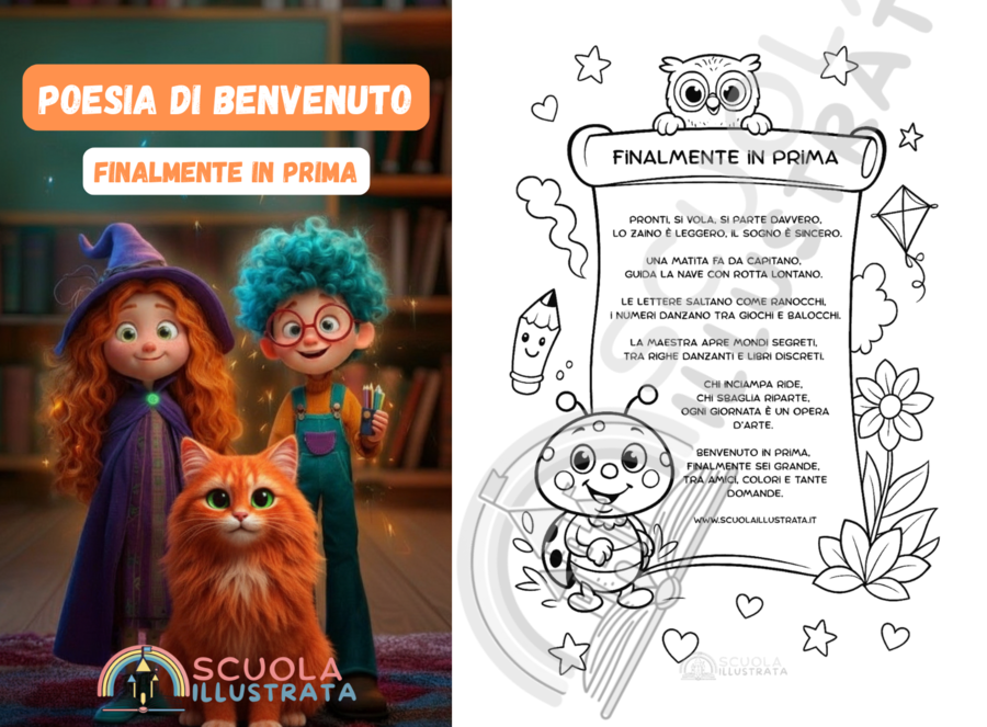 Poesia Benvenuto in Prima
