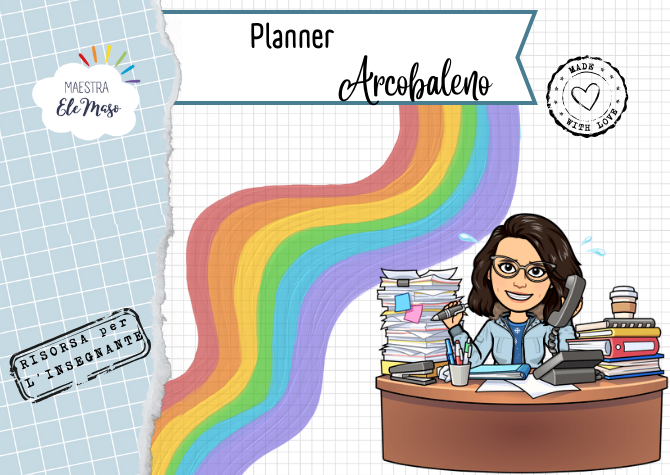 Planner arcobaleno