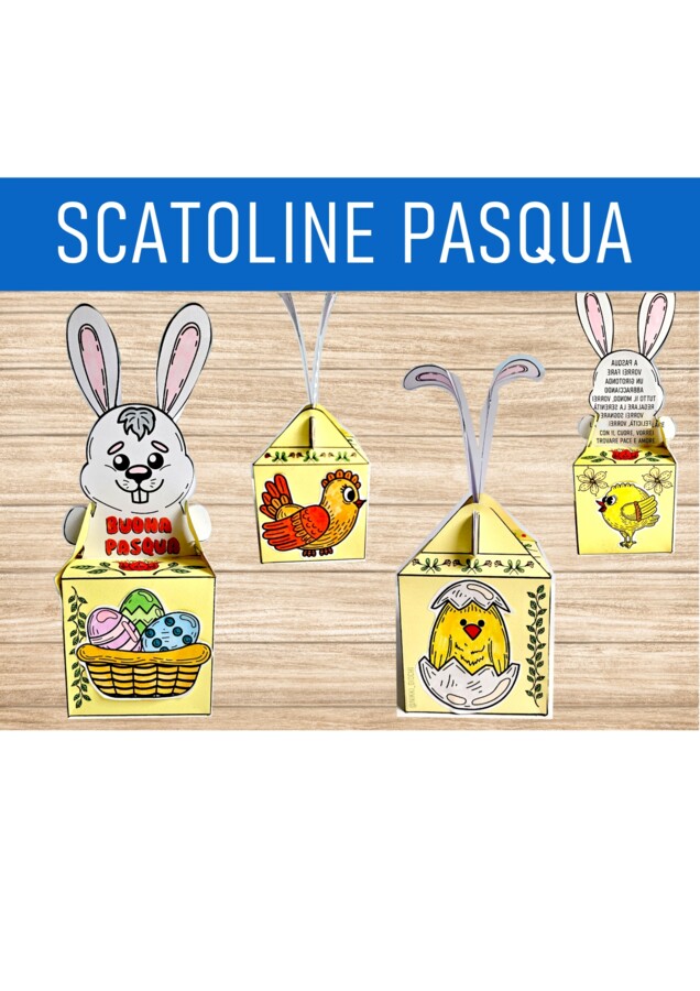 🎁Scatola delle Uova di Pasqua