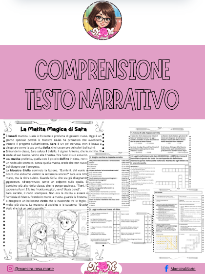 Prova in itinere di comprensione: La matita magica di Sara ✏️✨