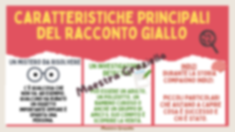 Il racconto giallo