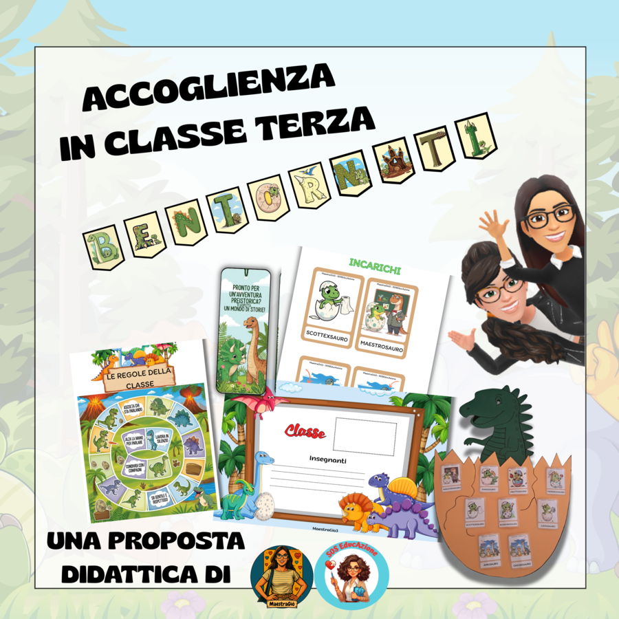 Accoglienza classe Terza di SosEducAzione e MaestraGio3
