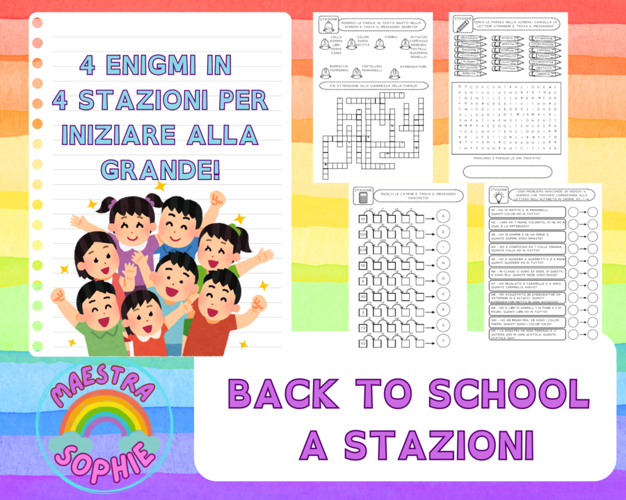 BACK TO SCHOOL - ENIGMI A STAZIONI