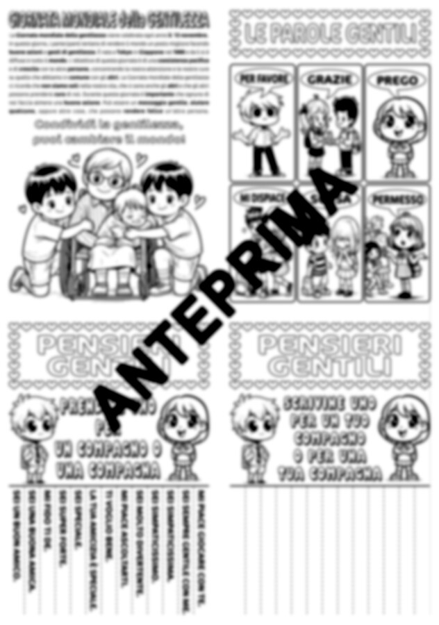 GIORNATA DELLA GENTILEZZA - SCUOLA PRIMARIA