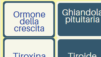 Memory - ghiandole e ormoni