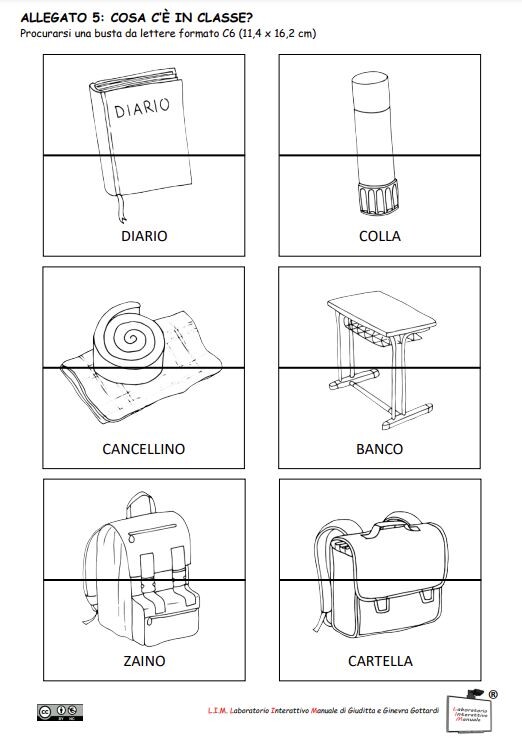 LAPBOOK PER L’ACCOGLIENZA “VADO A SCUOLA” - SCUOLA PRIMARIA