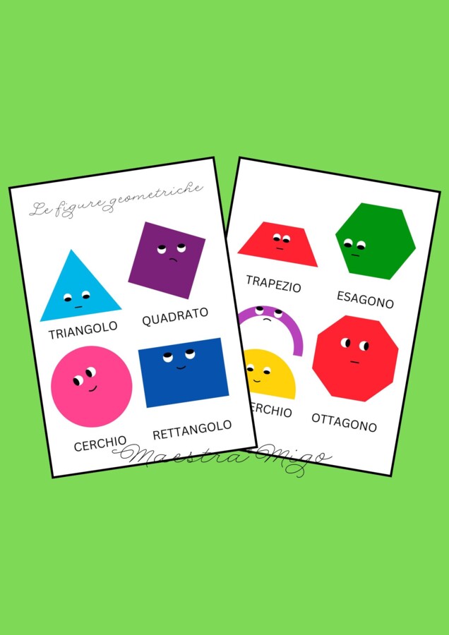 Figure geometriche con smile