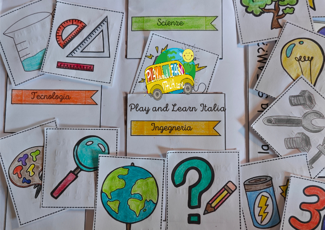 LAPBOOK "LA CASSETTA DEGLI ATTREZZI STEAM"