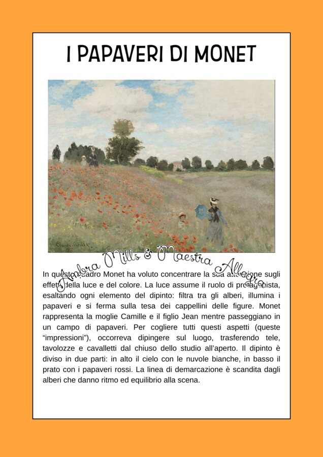 Nel Meraviglioso Mondo dell'Arte Classe 3