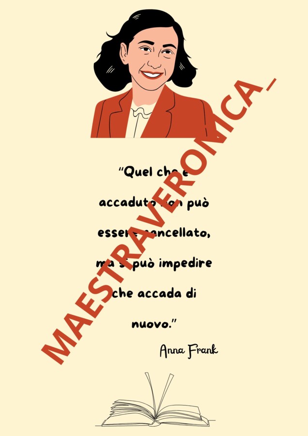 SEGNALIBRO GIORNATA DELLA MEMORIA ANNA FRANK