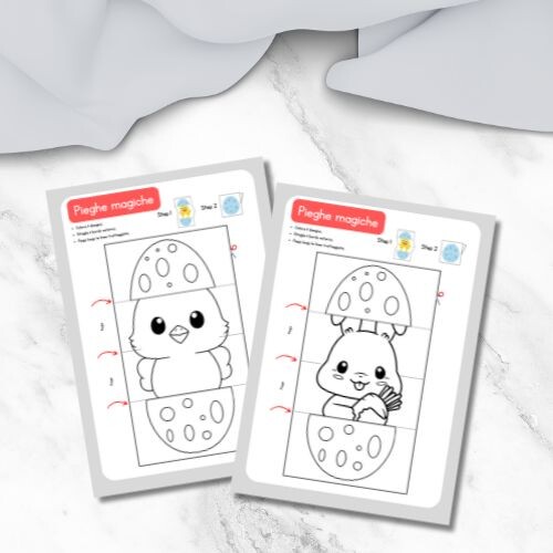 Lavoretto di Pasqua per bambini – Uova a sorpresa