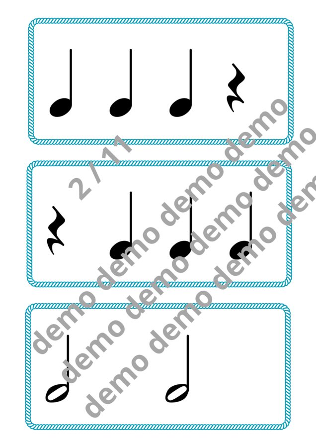 Flashcards-un ritmo